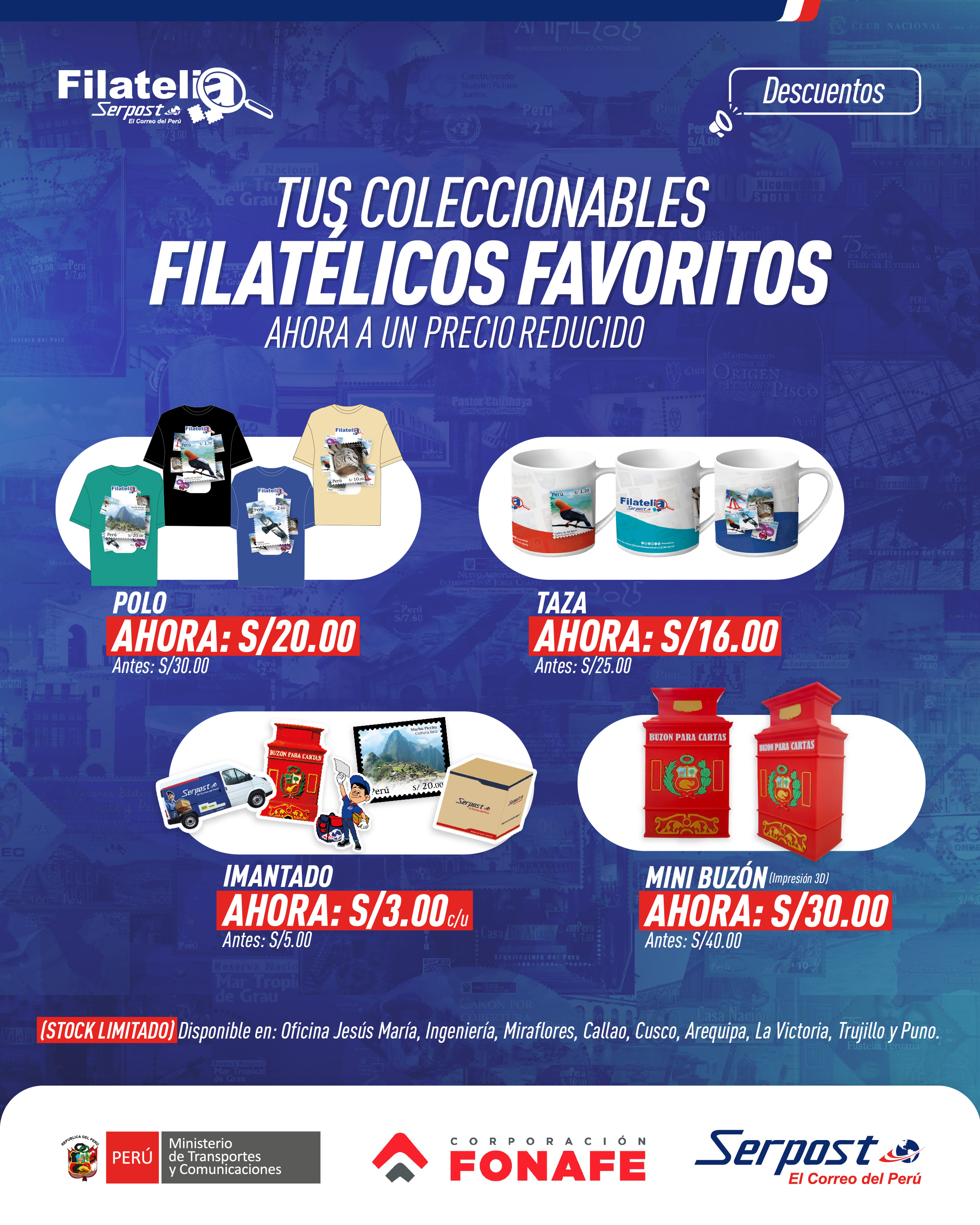 Oferta Coleccionables Filatélicos